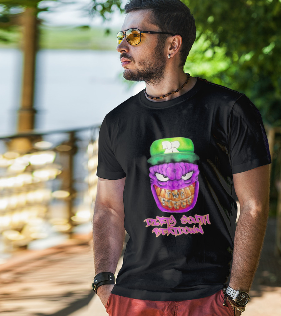 Dirty South Beatdown Two Piece Threads Big Purp T-Shirt