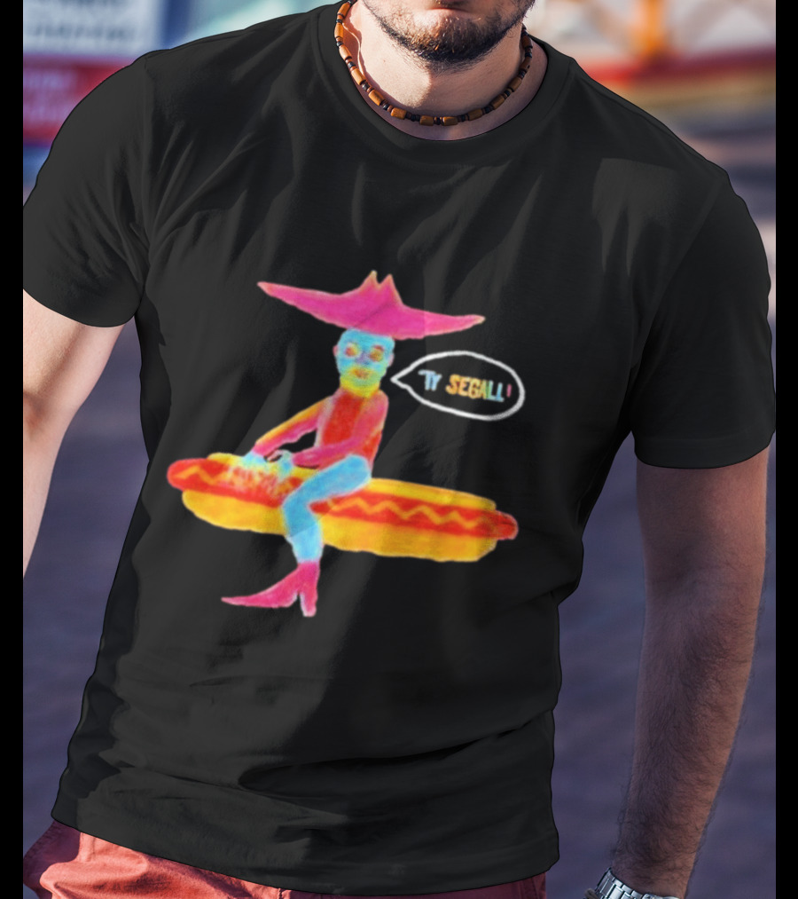 Ty Segall Hotdog Cowboy Surreal Western T-Shirt