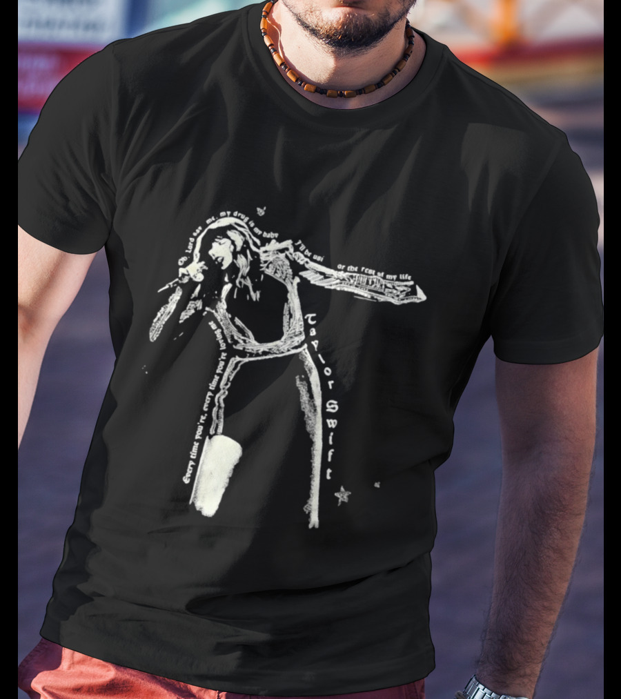 Save Me My Drug Is My Baby Lyric Taylor Swift Stars T-Shirt