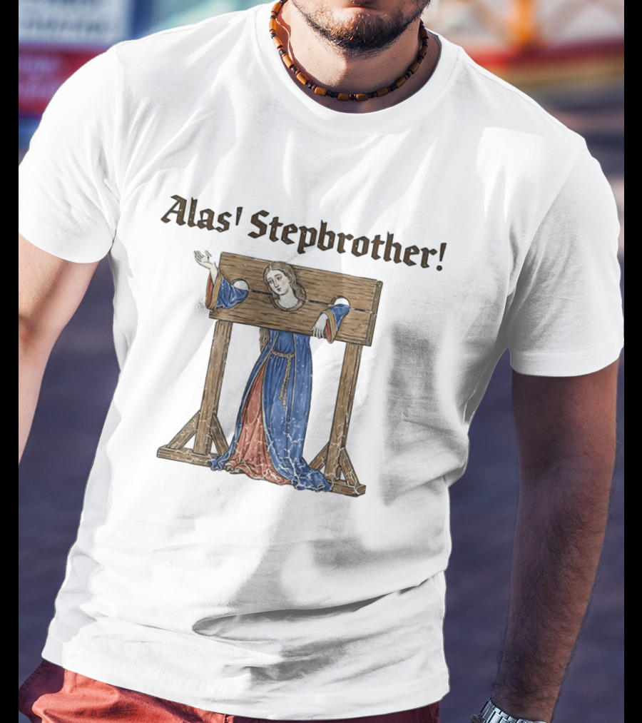Alas Stepbrother Medieval Pillory Costume Punrailing T-Shirt