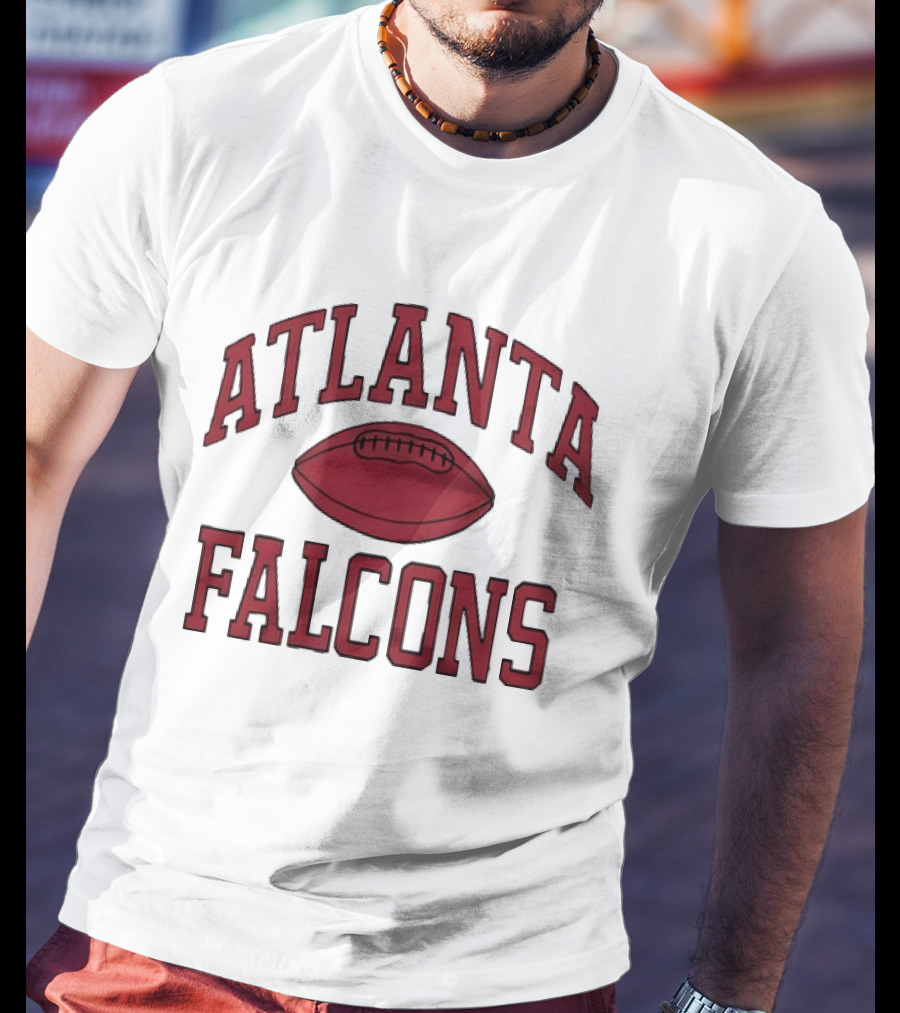 Atlanta Falcons Football Distressed T-Shirt