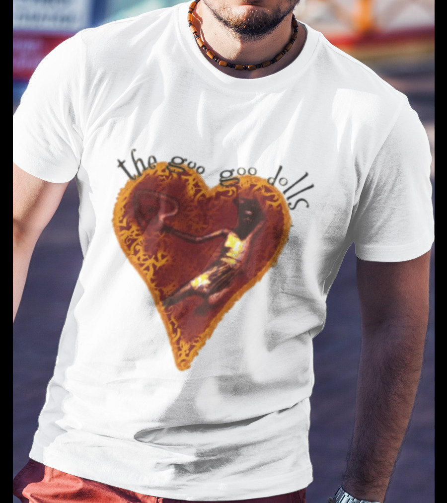 The Goo Goo Dolls Dizzy Up The Girl Heart Basketball Player T-Shirt
