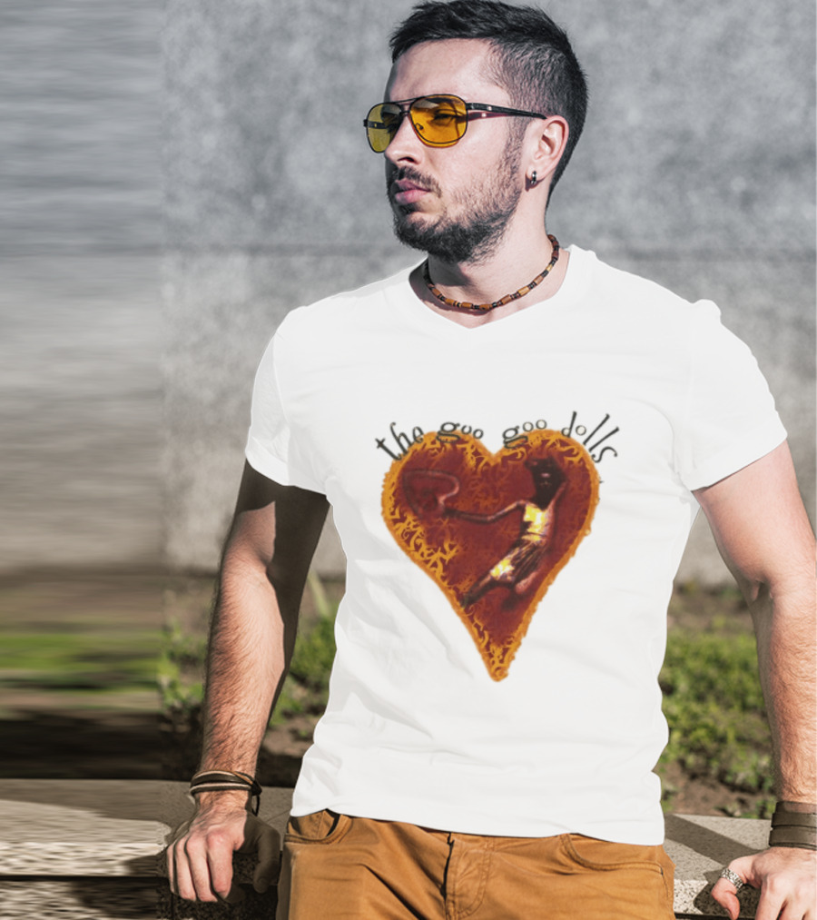 The Goo Goo Dolls Dizzy Up The Girl Heart Basketball Player T-Shirt