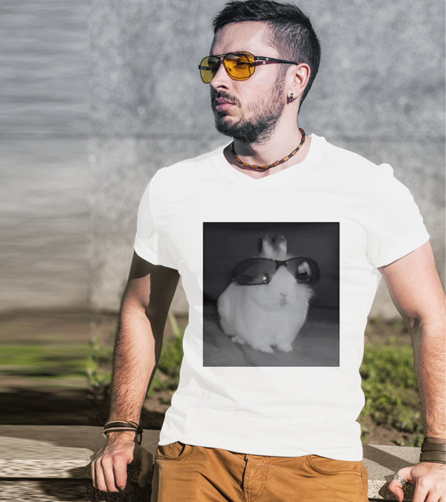 It's Such A Fucked Situation Bunny In Sunglasses Cute Funny Rabbit Wearing Shades T-Shirt