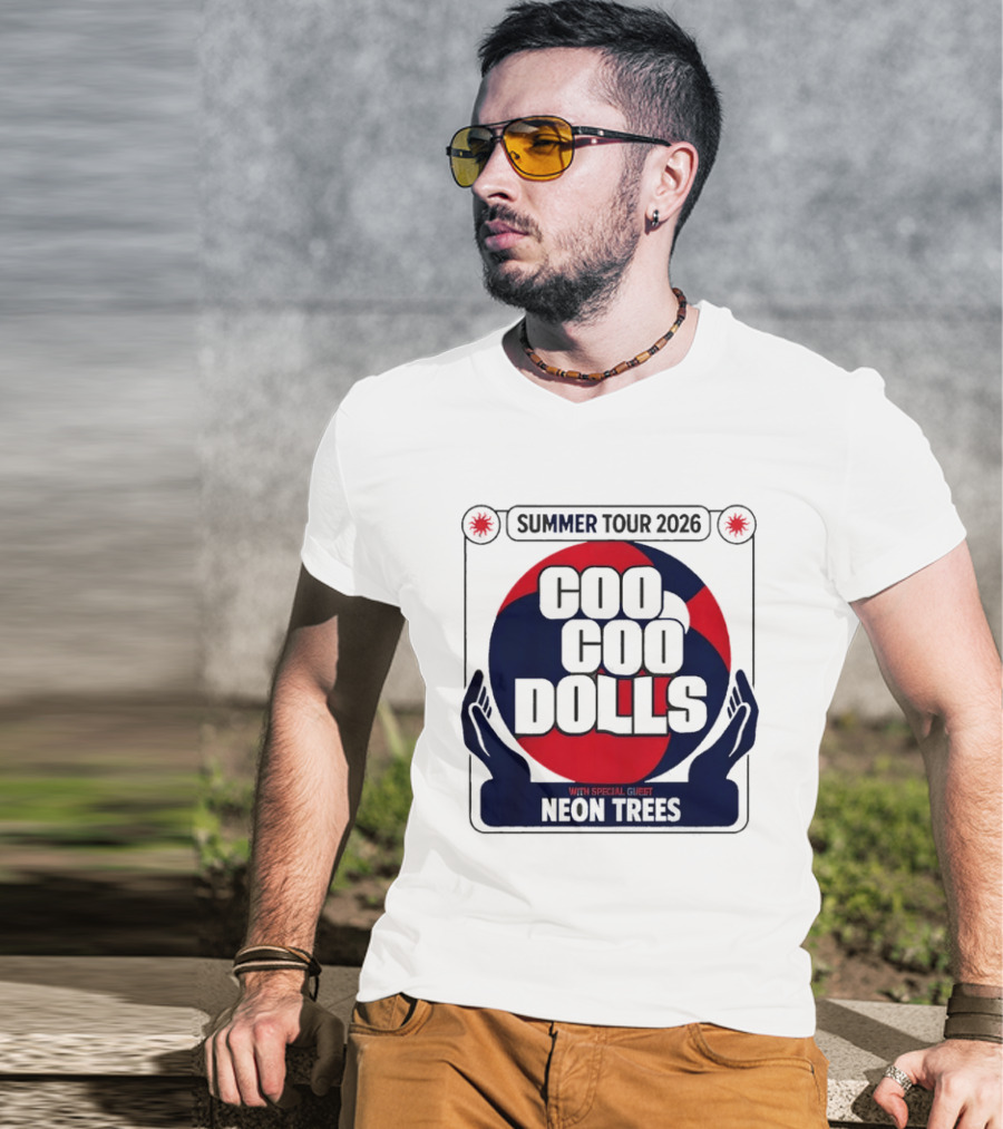 Coo Coo Dolls Summer Tour 2026 Featuring Neon Trees Concert Event T-Shirt