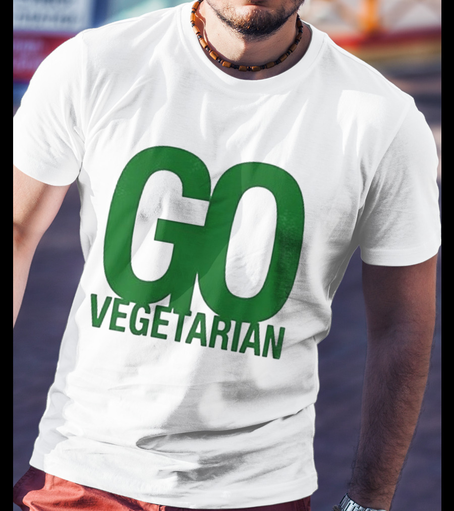 Justice Hamburgers Are Made Of What Go Vegetarian Cow T-Shirt