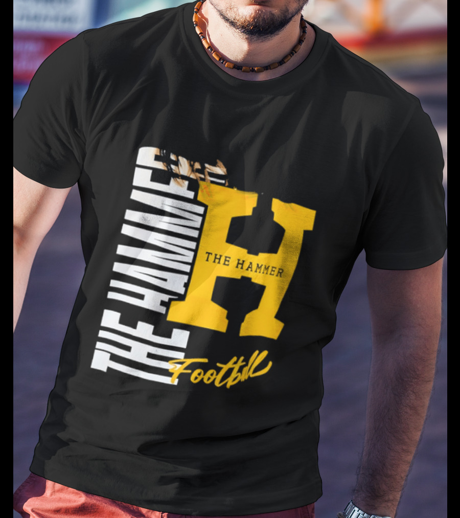 The Hammer H Athletic Football Team T-Shirt