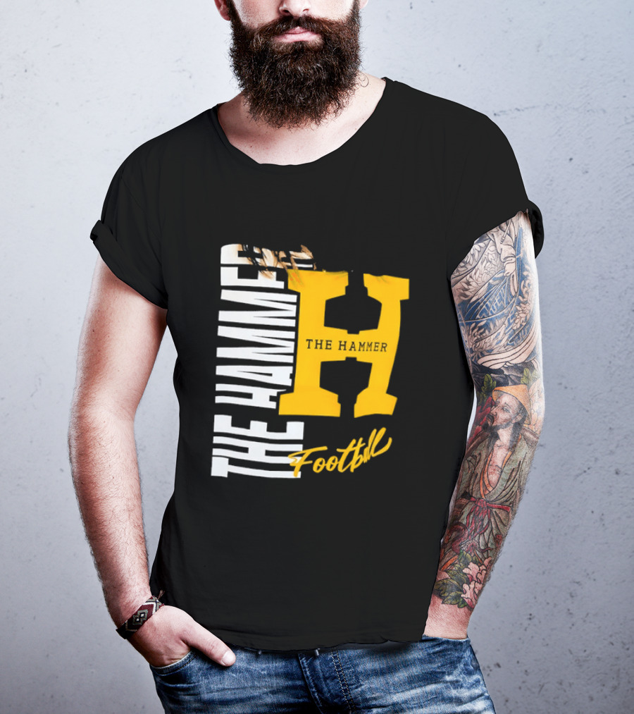 The Hammer H Athletic Football Team T-Shirt