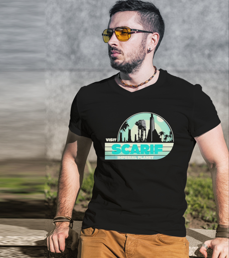 Visit Scarif Imperial Planet Star Wars Rogue One T-Shirt