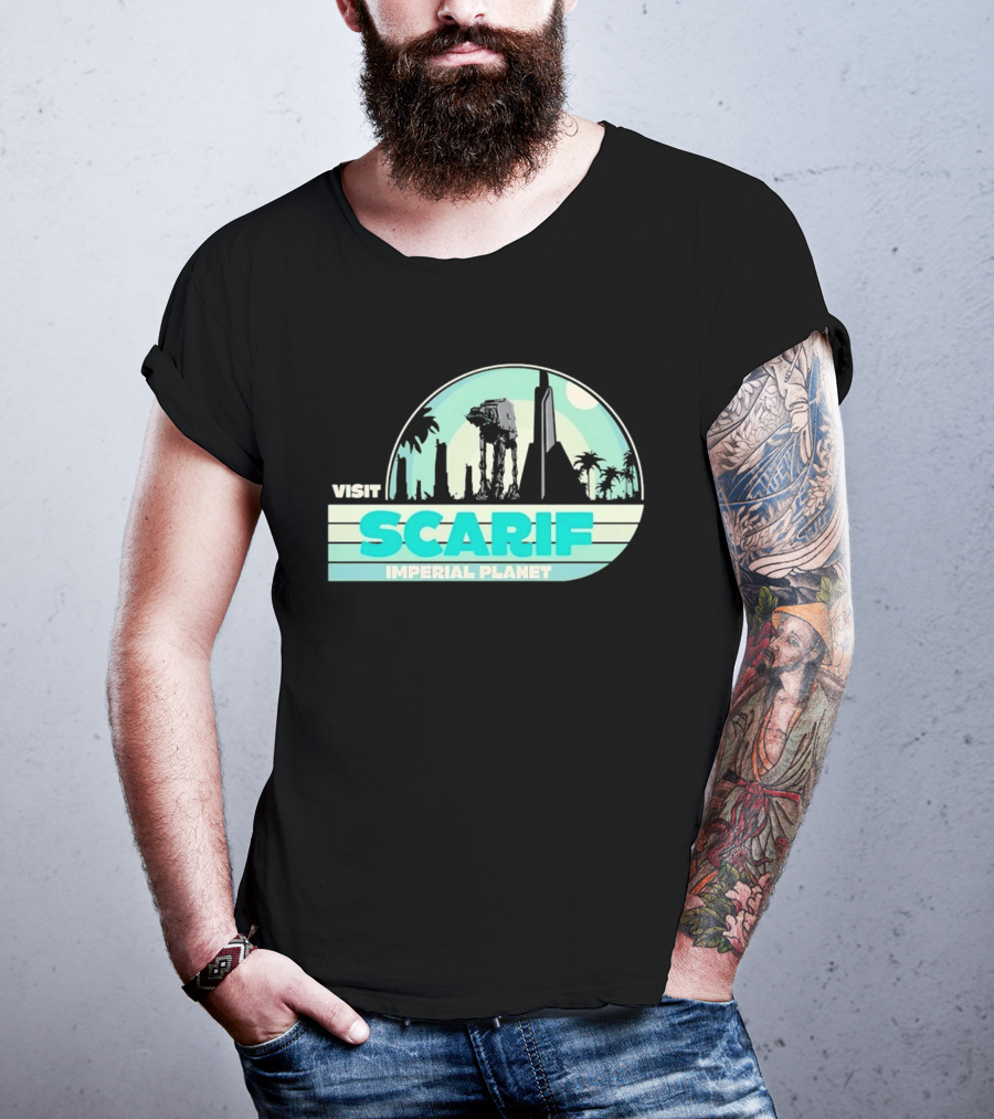 Visit Scarif Imperial Planet Star Wars Rogue One T-Shirt