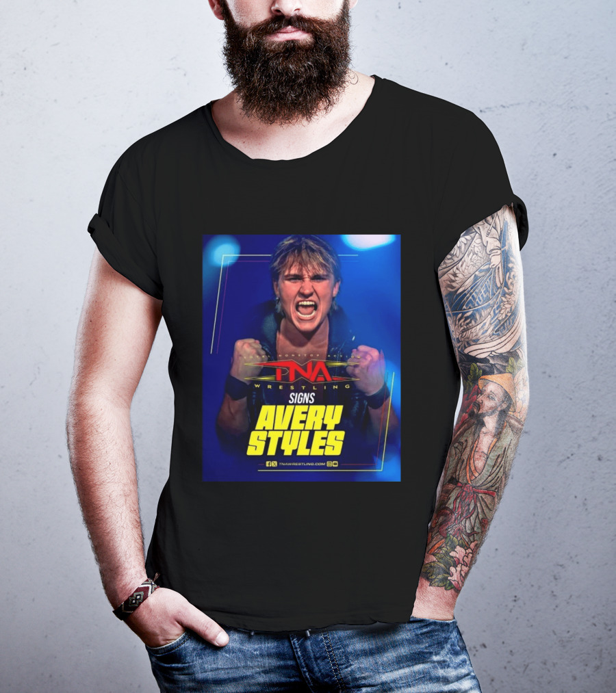 TNA Wrestling Signs Avery Styles Phenomenal Son T-Shirt