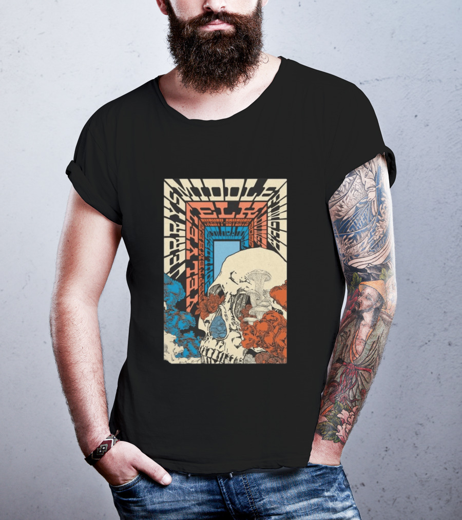 Jerry's Middle Finger Boulder Colorado September 27 2026 Skull T-Shirt