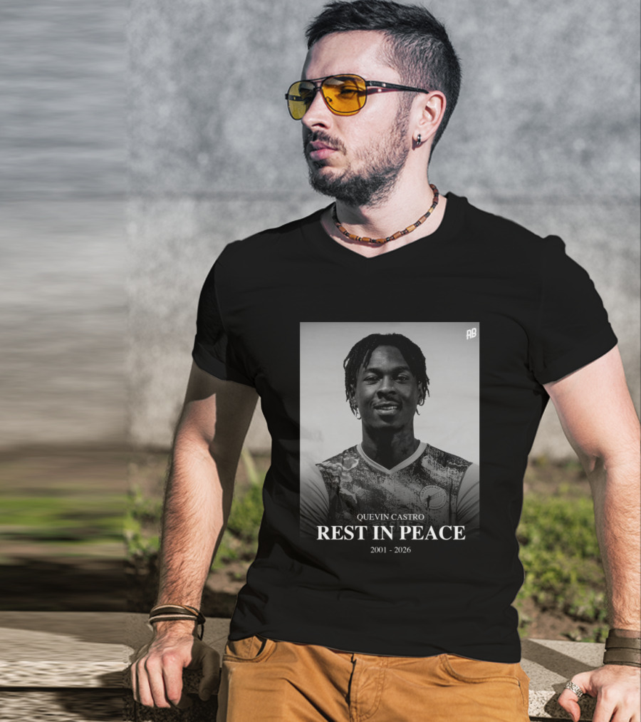 Quevin Castro Rest In Peace 2001 2026 Gateshead FC T-Shirt