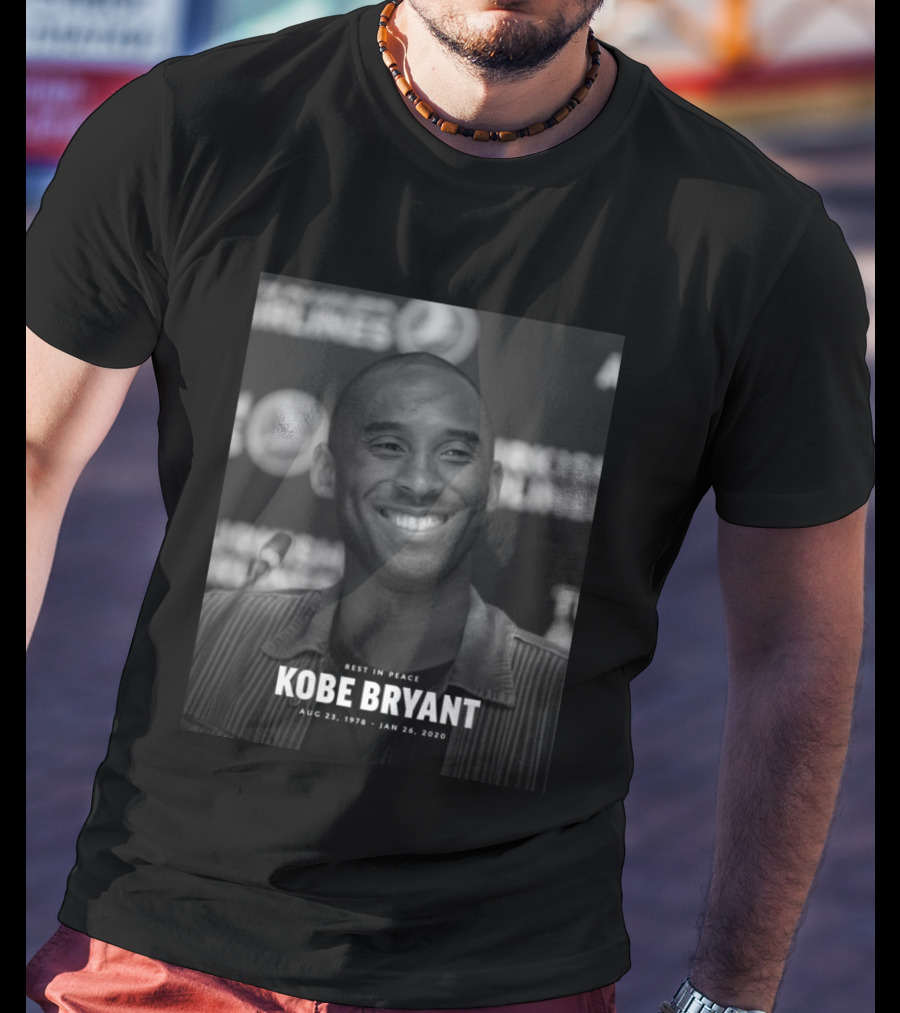 Rest In Peace Kobe Bryant Aug 23 1978 Jan 26 2020 T-Shirt