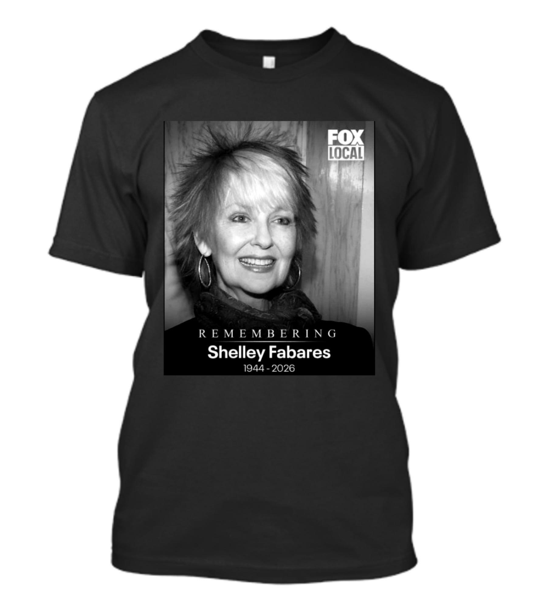Remembering Shelley Fabares 1944 2026 Fox Local T-Shirt
