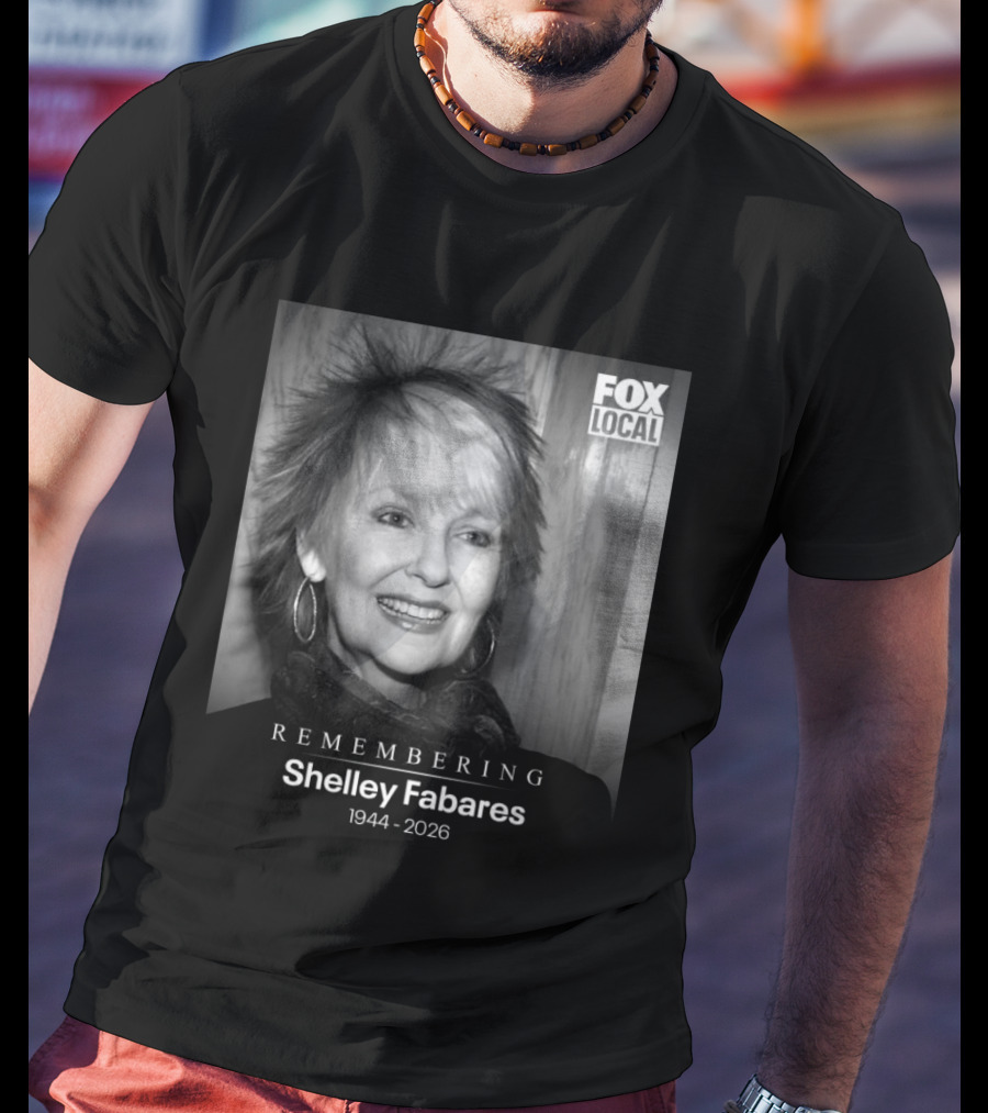 Remembering Shelley Fabares 1944 2026 Fox Local T-Shirt