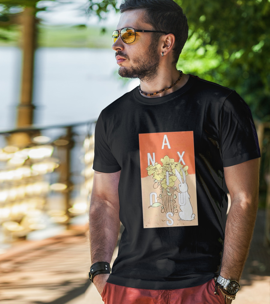 Anxious Tour 2026 Bouquet And Rabbit Summer Fall T-Shirt