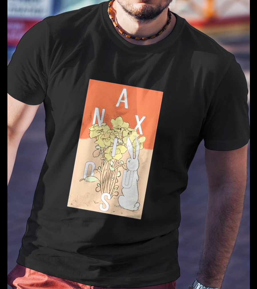 Anxious Tour 2026 Bouquet And Rabbit Summer Fall T-Shirt