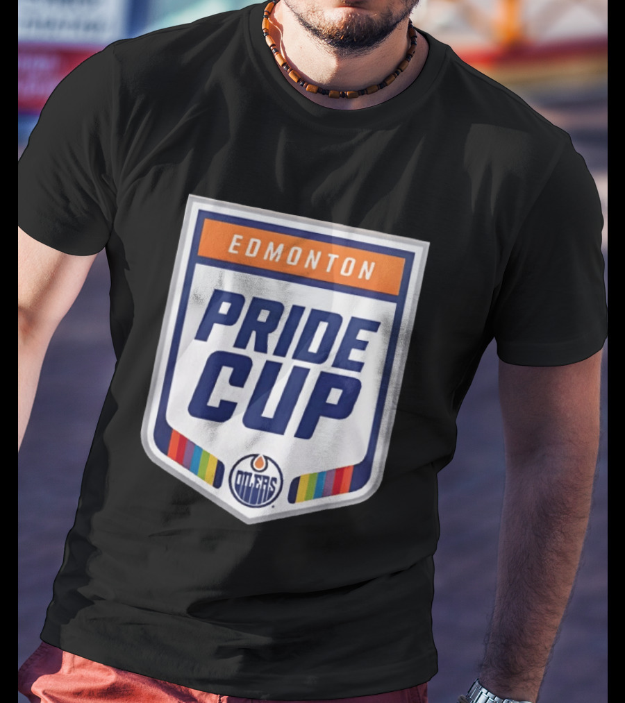 Edmonton Oilers Pride Cup 2026 Official Event T-Shirt
