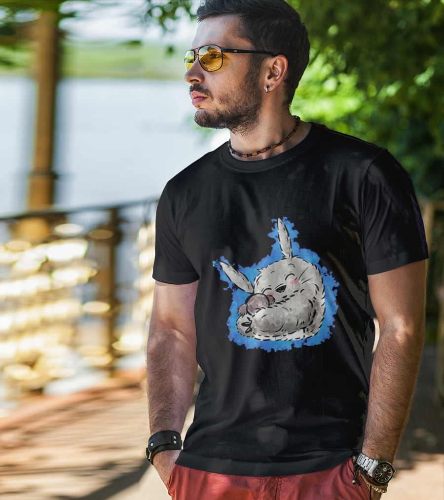 My Neighbor Totoro Totoro And Mei Kusakabe Hug Studio Ghibli T-Shirt