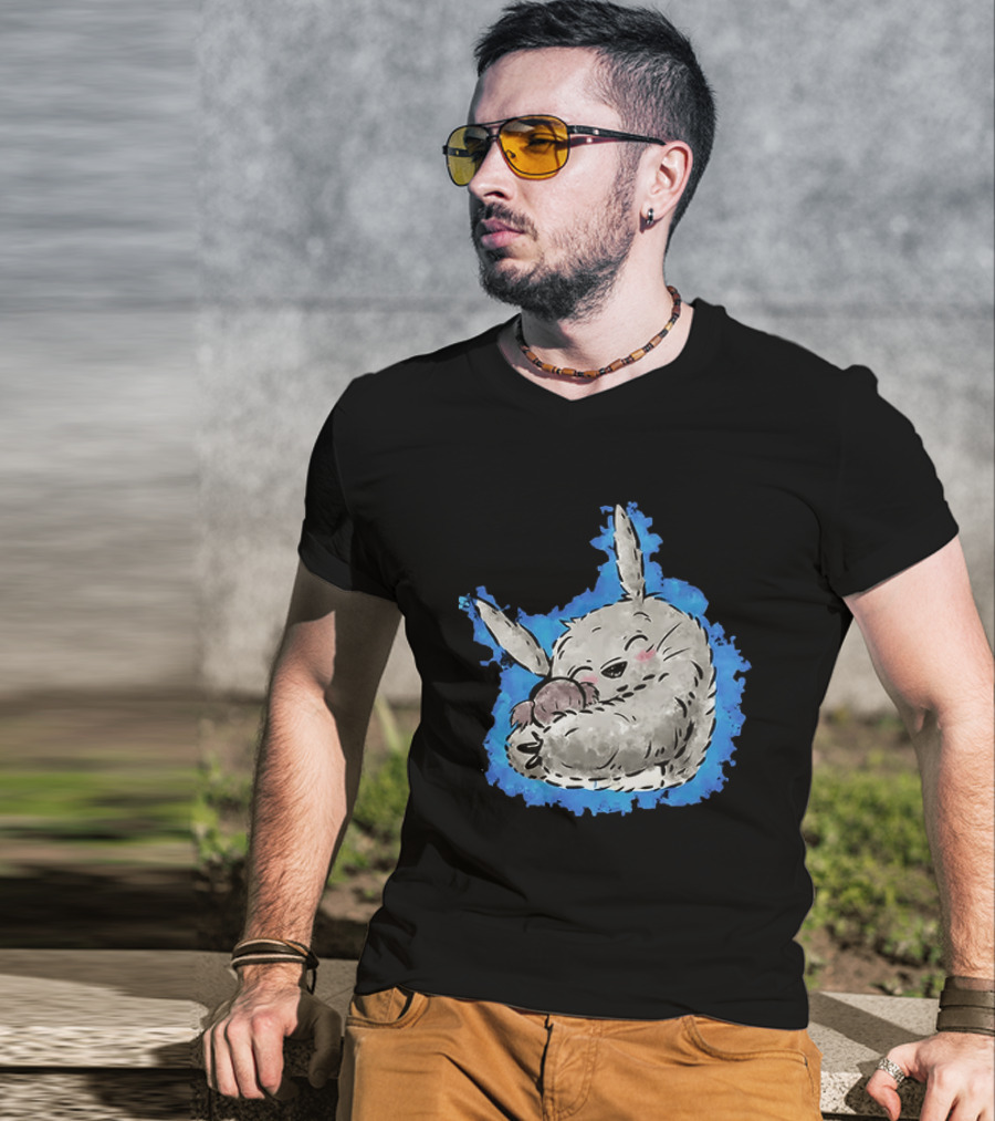 My Neighbor Totoro Totoro And Mei Kusakabe Hug Studio Ghibli T-Shirt