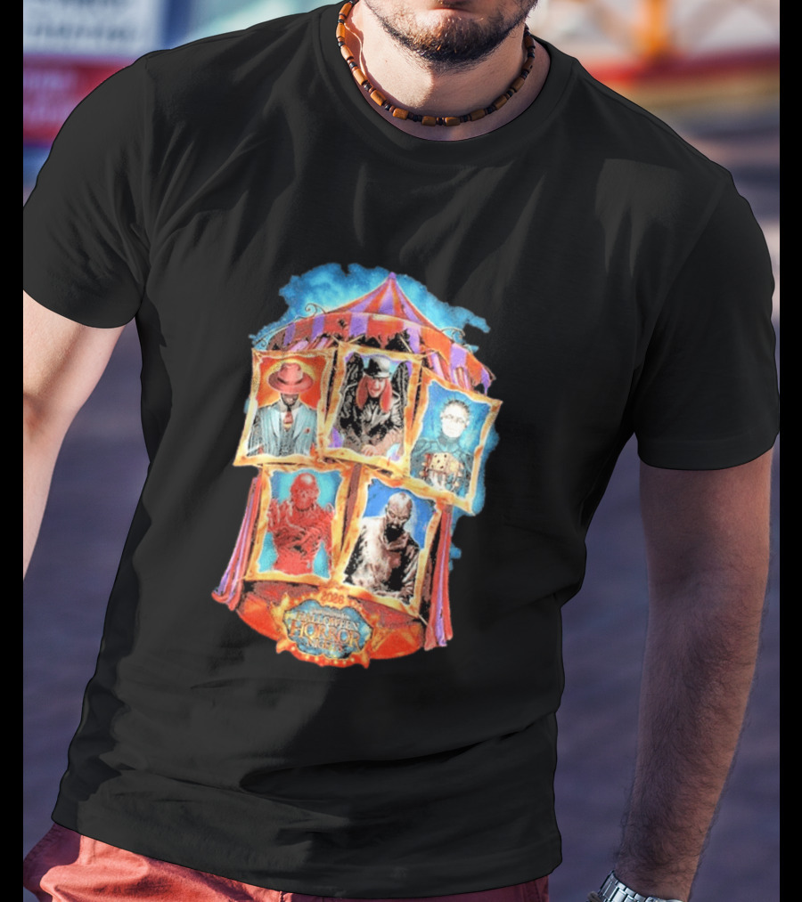 Halloween Horror Nights 2026 Key 2028 Horror Extravaganza T-Shirt
