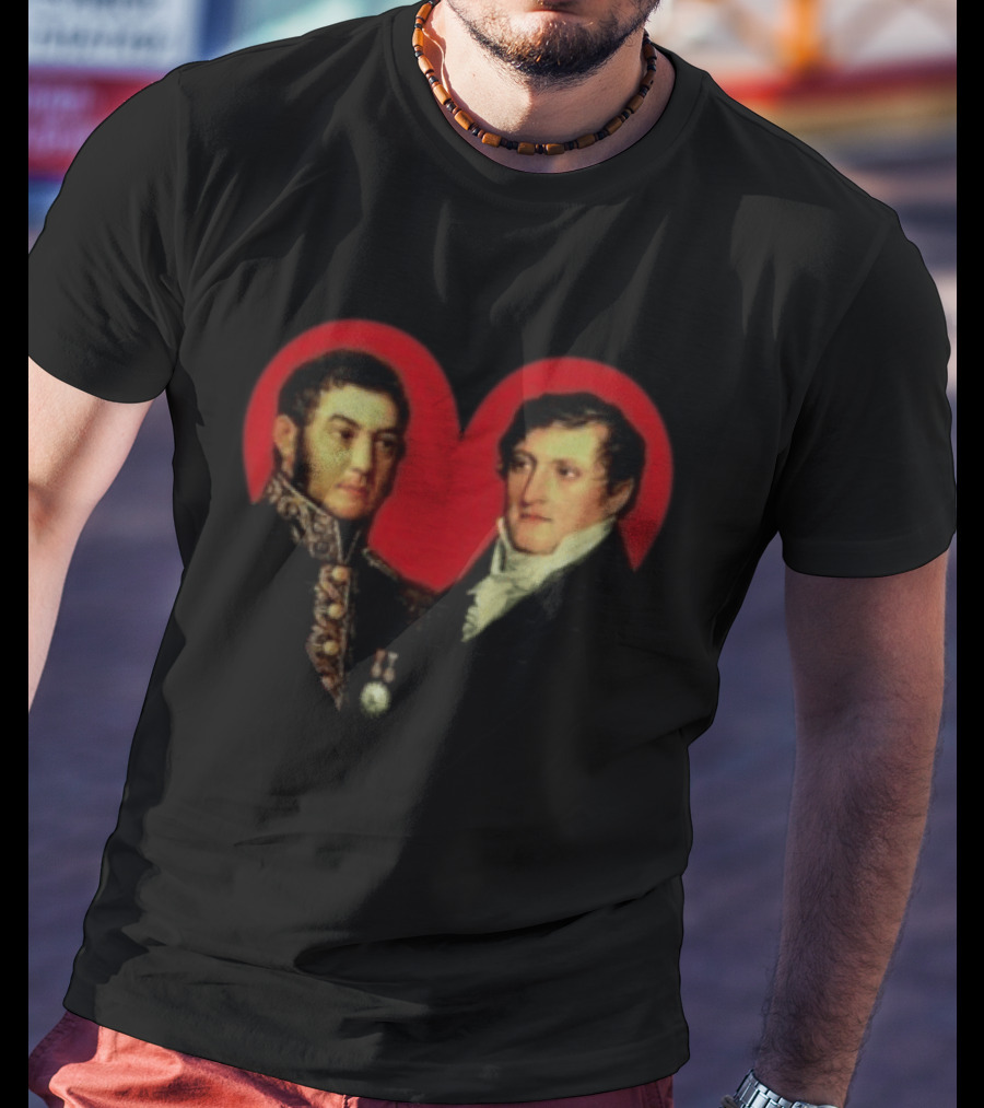 Indastudio Store Belgrano San Martin Heart T-Shirt