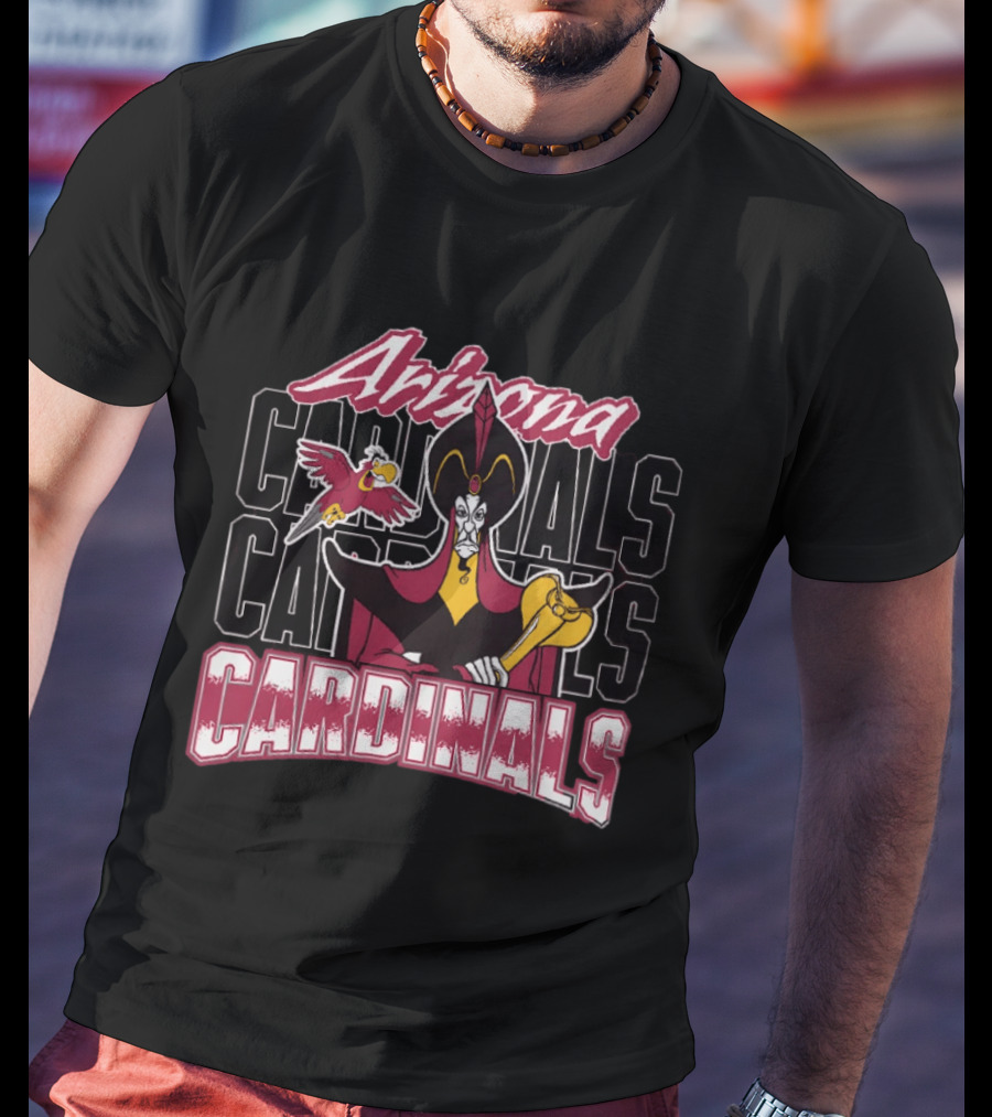 Arizona Cardinals Jafar Iago Disney T-Shirt