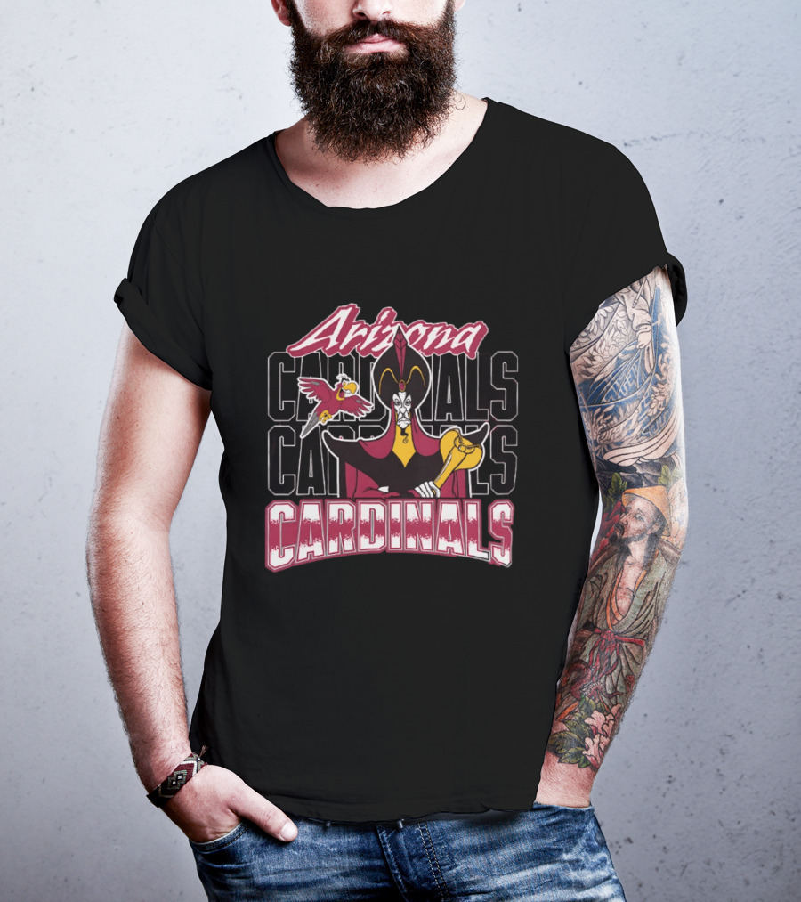 Arizona Cardinals Jafar Iago Disney T-Shirt
