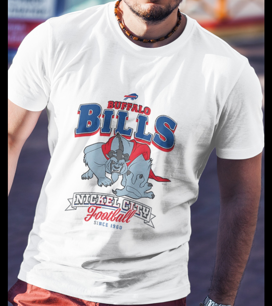 Buffalo Bills Nickel City Football Since 1960 Beast T-Shirt