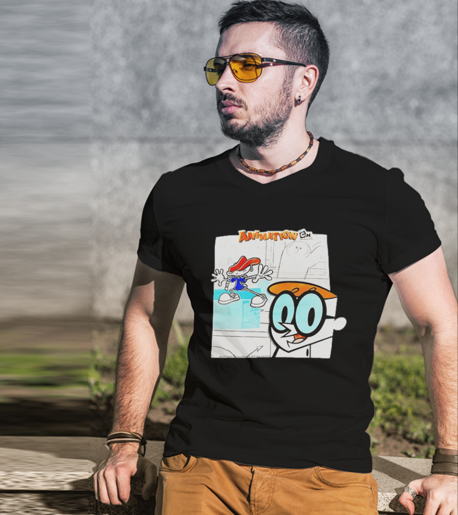 Numbuh 3 Code Name Next Door Dexter Dexter Laboratory Cartoon Network Animation T-Shirt
