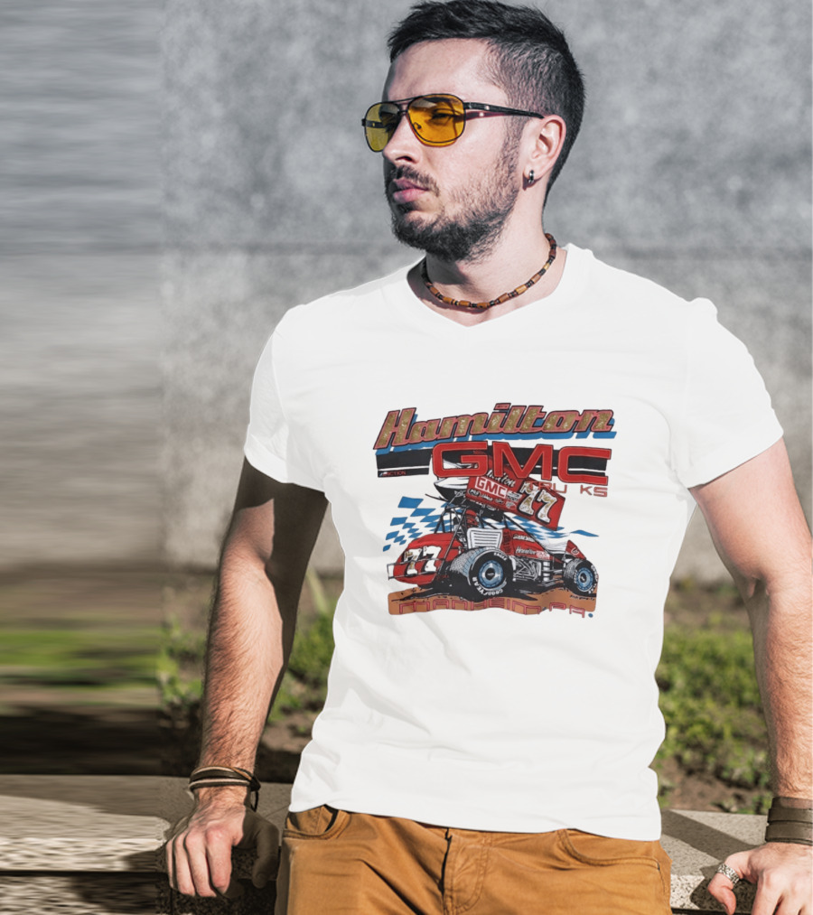 Hamilton GMC Trucks 77 Sprint Car Racing Manheim PA T-Shirt