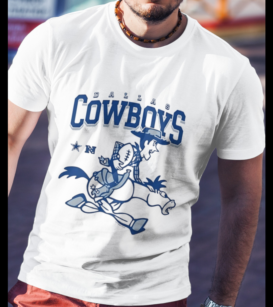 Woody Bullseye Dallas Cowboys Disney Mashup NFC Football T-Shirt