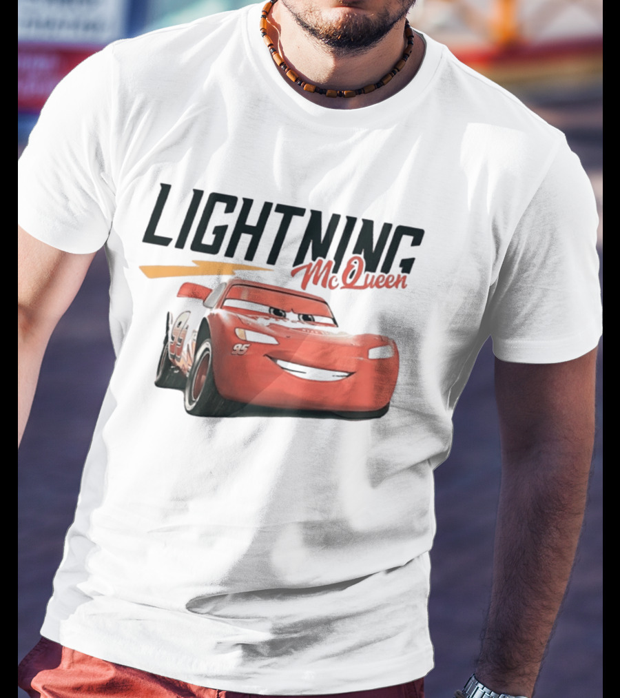 Lightning McQueen 95 Custom Built Piston Cup Racer T-Shirt
