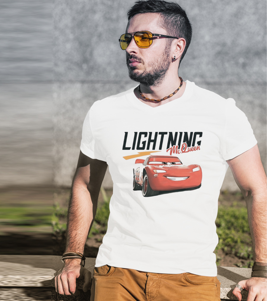 Lightning McQueen 95 Custom Built Piston Cup Racer T-Shirt