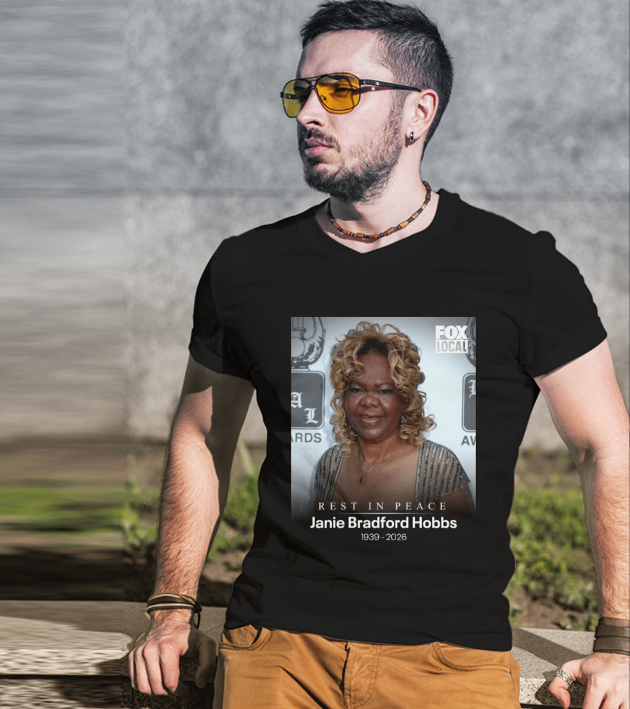 Rest In Peace Janie Bradford Hobbs 1939 2026 T-Shirt