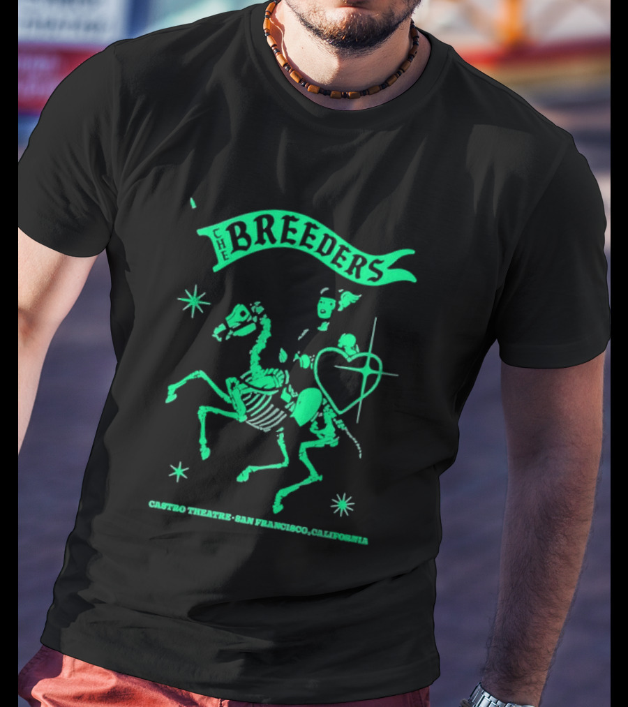 The Breeders Castro Theatre San Francisco California T-Shirt