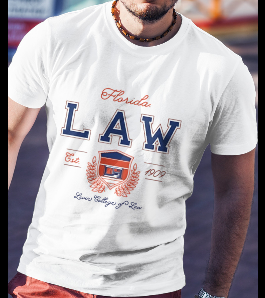 Florida Levin College Of Law Est 1909 Gators T-Shirt