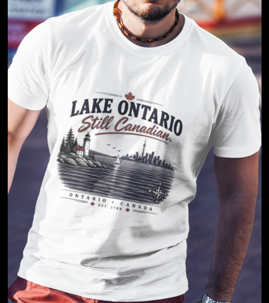 Lake Ontario Still Canadian Classic Canada Since 1812 T-Shirt