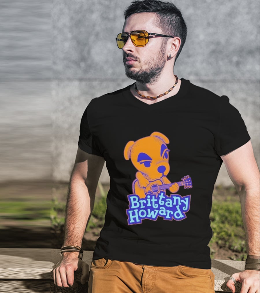 Brittany Howard Bless My Heart Bless My Soul Guitar Playing Dog T-Shirt