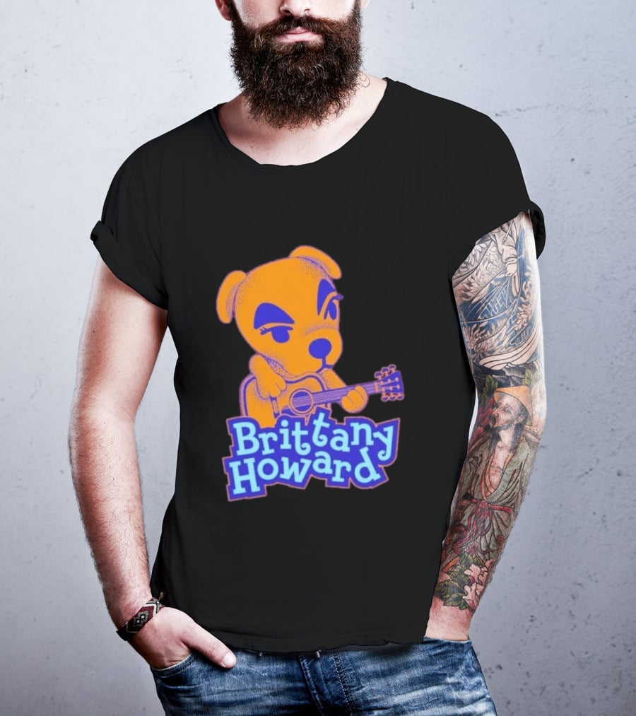 Brittany Howard Bless My Heart Bless My Soul Guitar Playing Dog T-Shirt