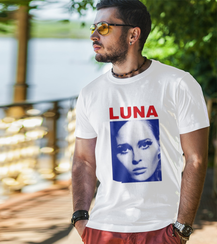 Luna Faye Retro Portrait Image T-Shirt