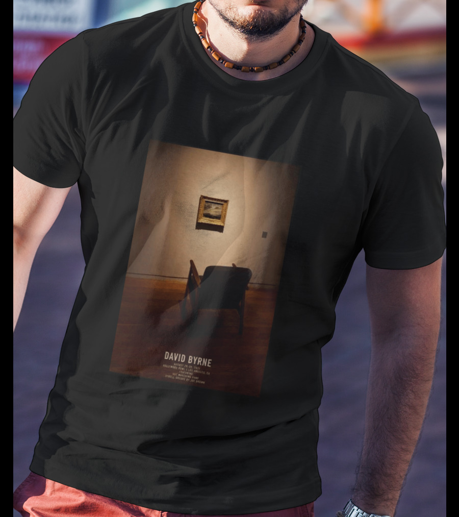 David Byrne Hollywood Pantages Los Angeles August 28 29 2026 Tour Special Guests Joe Byrne T-Shirt