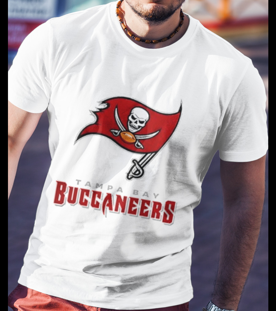 Tampa Bay Buccaneers Season Opener Skull Flag T-Shirt