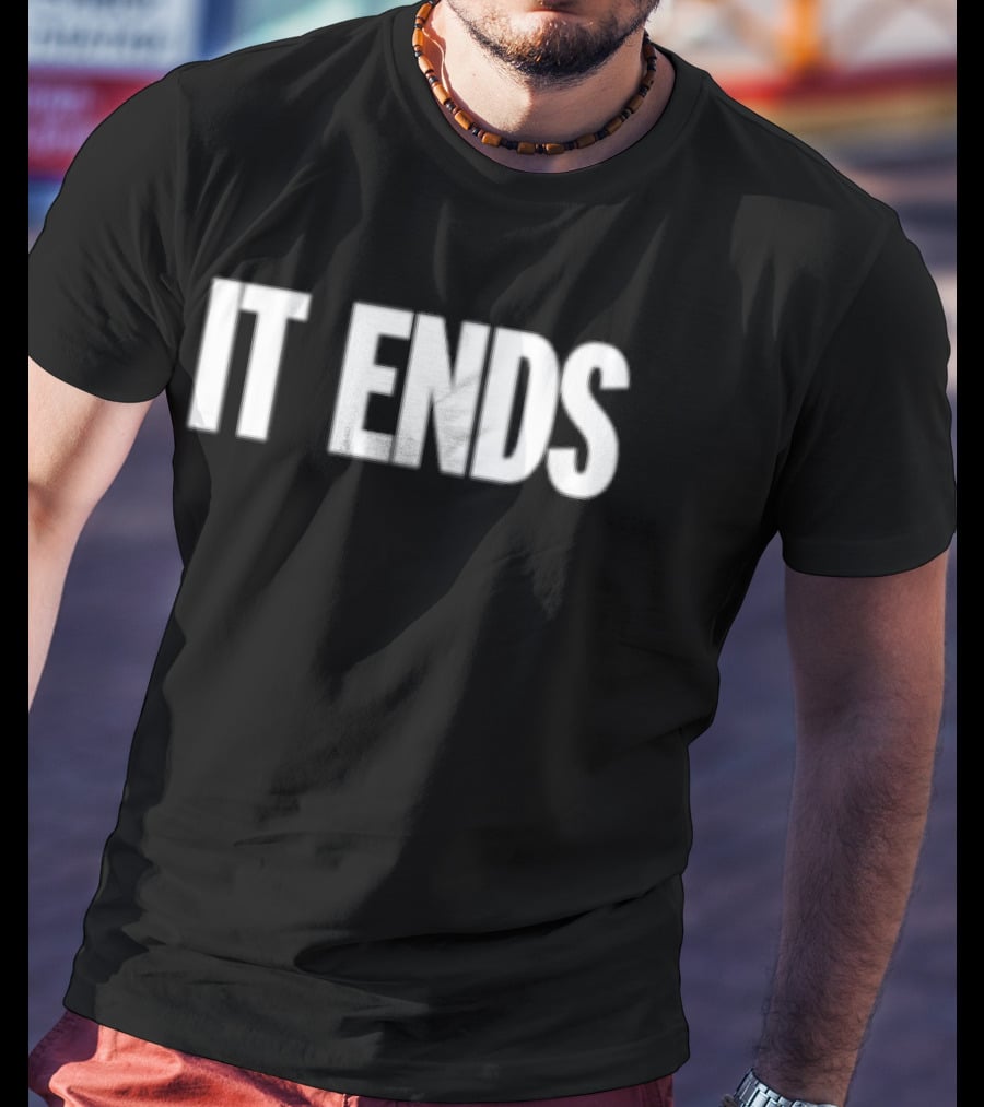 Neon Store It Ends Reflective Ink T-Shirt