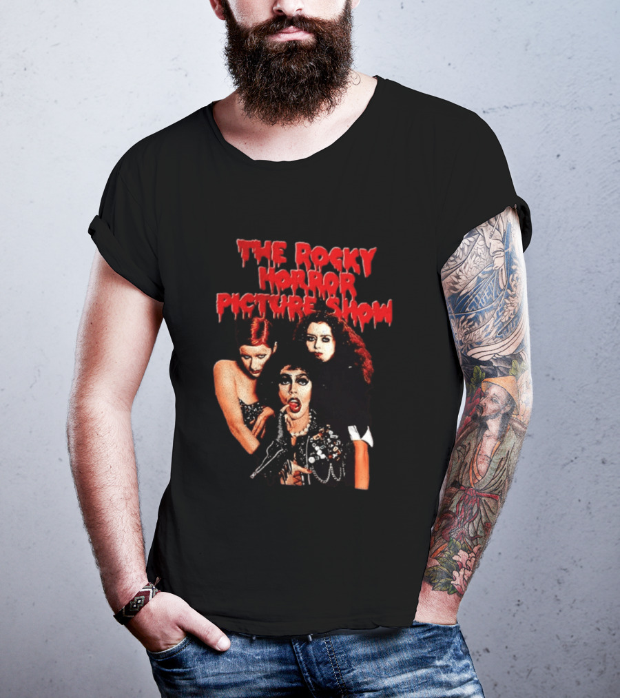 The Rocky Horror Picture Show Dr Frank N Furter Columbia Magenta T-Shirt