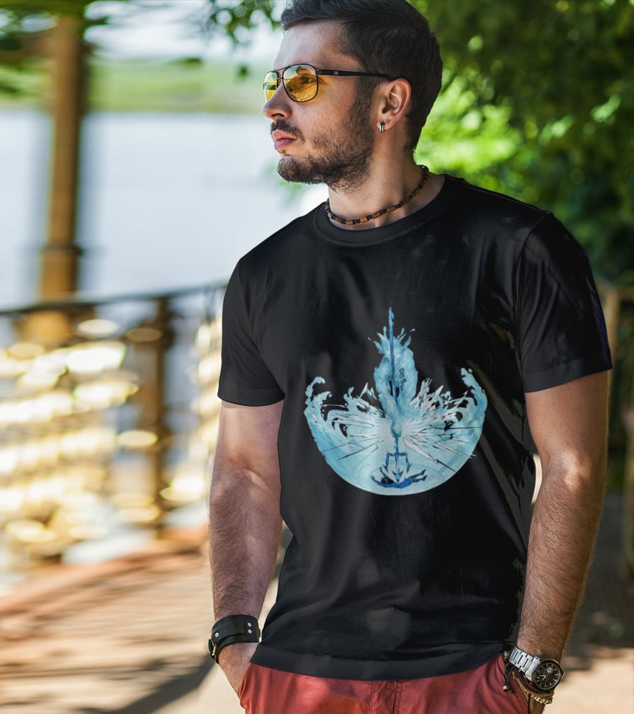Epic The Musical Shatter The Ocean Water Creature Scene T-Shirt