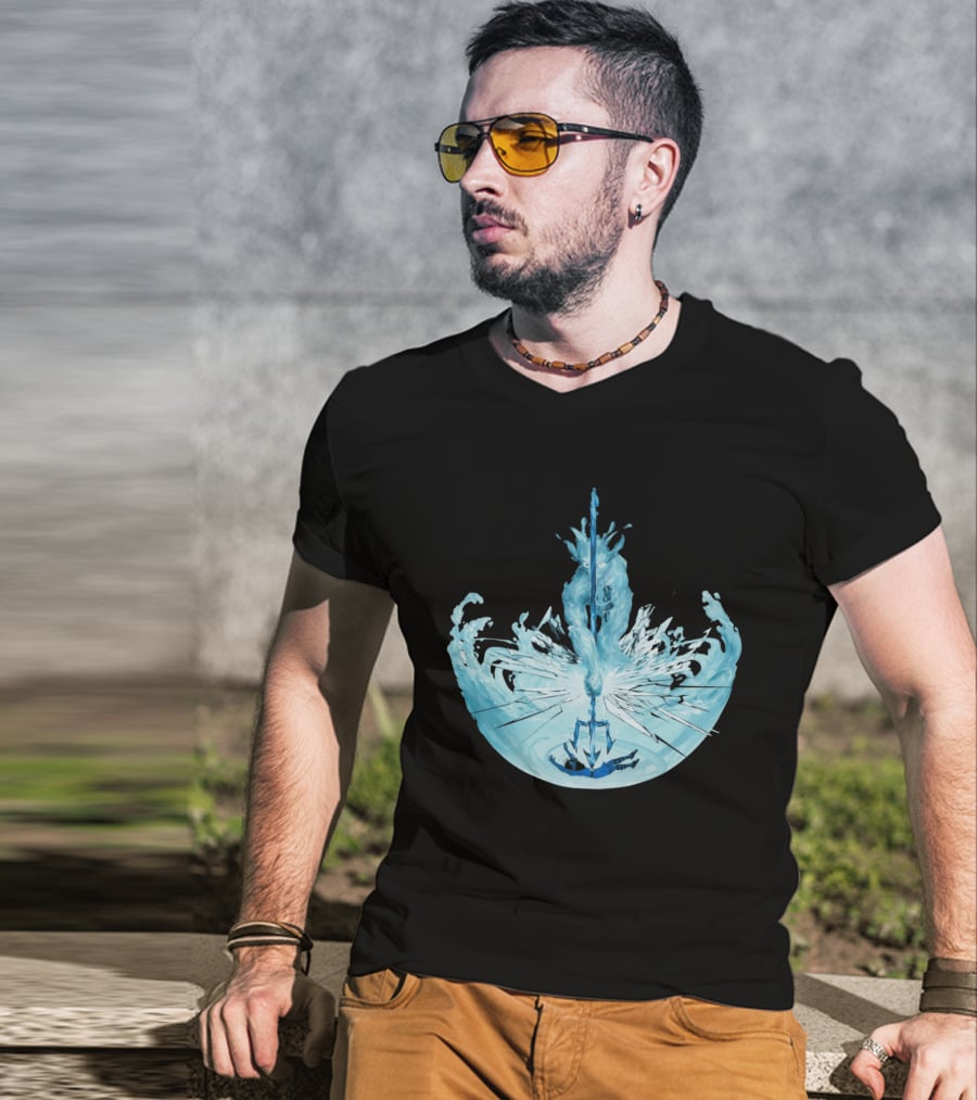 Epic The Musical Shatter The Ocean Water Creature Scene T-Shirt