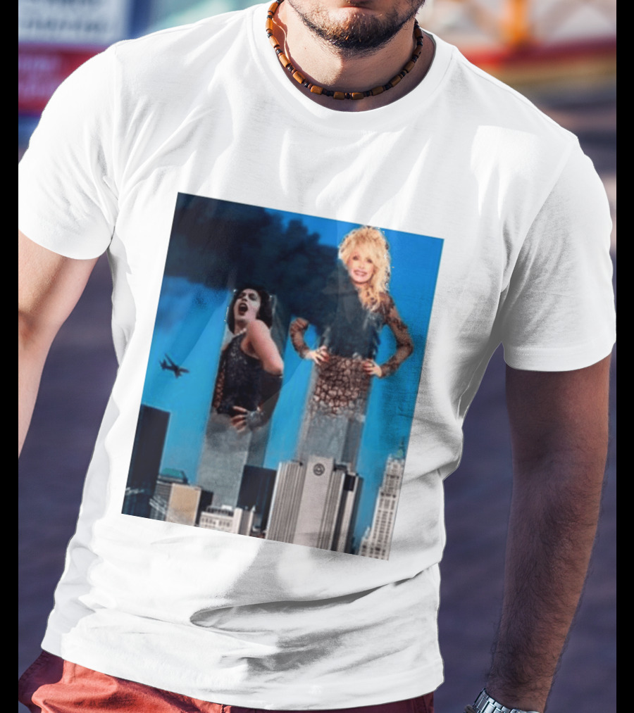 Tim Curry Dolly Parton Twin Towers 9 11 T-Shirt