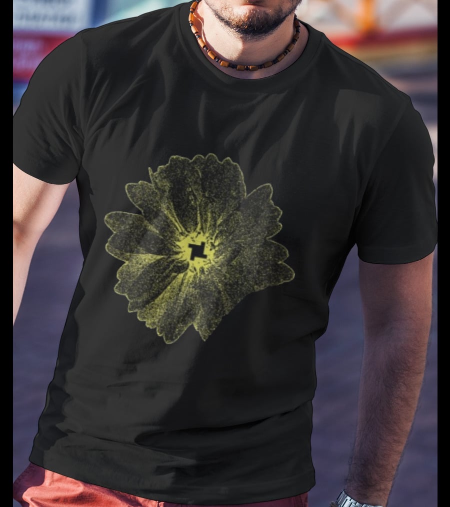 Fabric Records Store Fabric Presents Mount Kimbie Yellow Flower T-Shirt